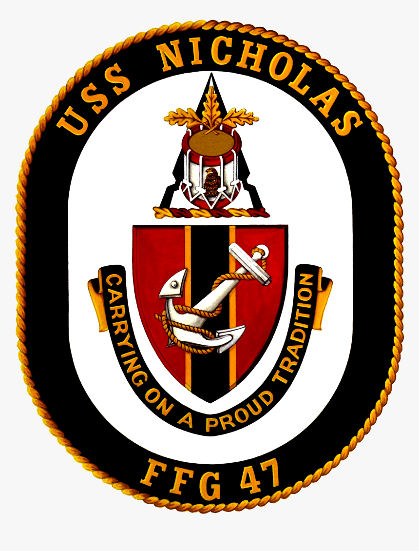 Uss Nicholas Ffg-47 Crest - Uss New York Crest, HD Png Download