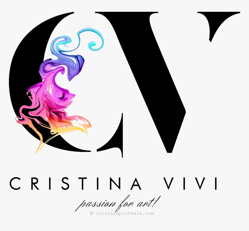 Cristina Is Painting - Logo Cv, HD Png Download
