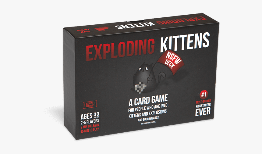 Exploding Kittens Nsfw Edition 
							 Draggable False - Exploding Kittens Nsfw Box, HD Png Download