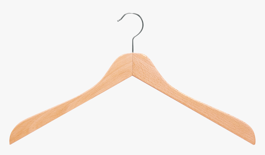 Wooden Coat Hanger Png, Transparent Png