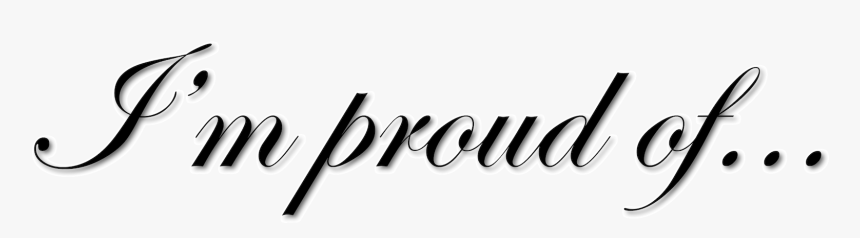 Am Proud To Be A Girl, HD Png Download