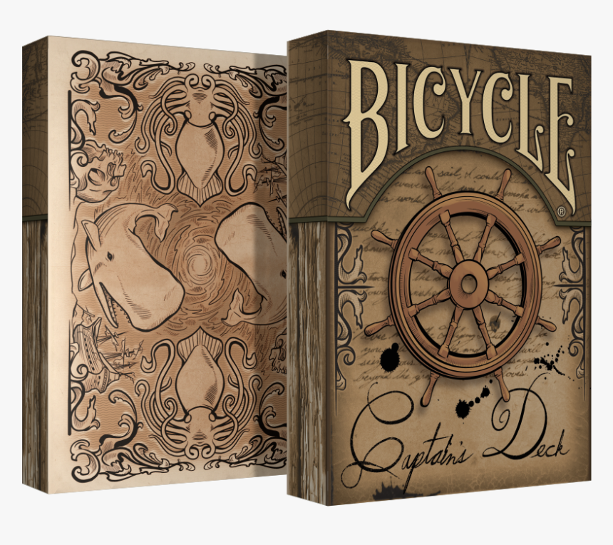 Bicycle Captains Deck Playing Cards - Bicycle Playing Cards Captains Deck, HD Png Download