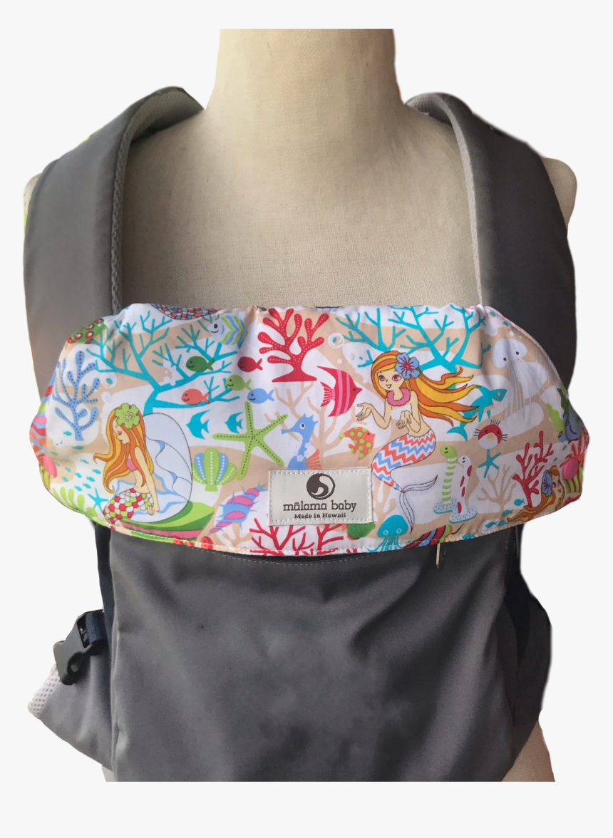 Infant Carrier Bib Mermaid Life - Swimsuit Top, HD Png Download