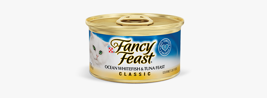 Classic Ocean Whitefish & Tuna Feast Cat Food - Fancy Feast Classic Tender Liver & Chicken Canned, HD Png Download