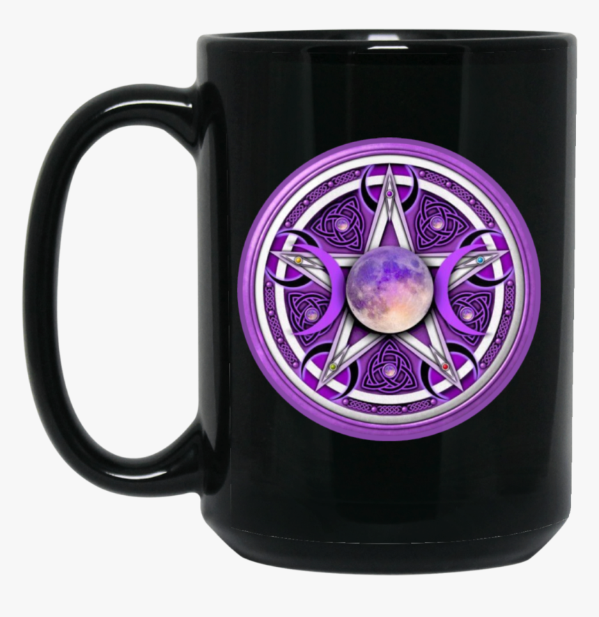 Wiccan Purple Moon, HD Png Download