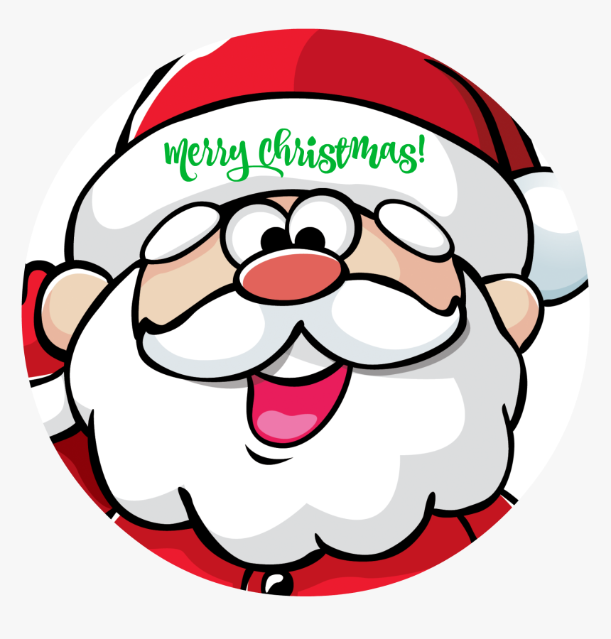 Free Santa Face Png, Transparent Png