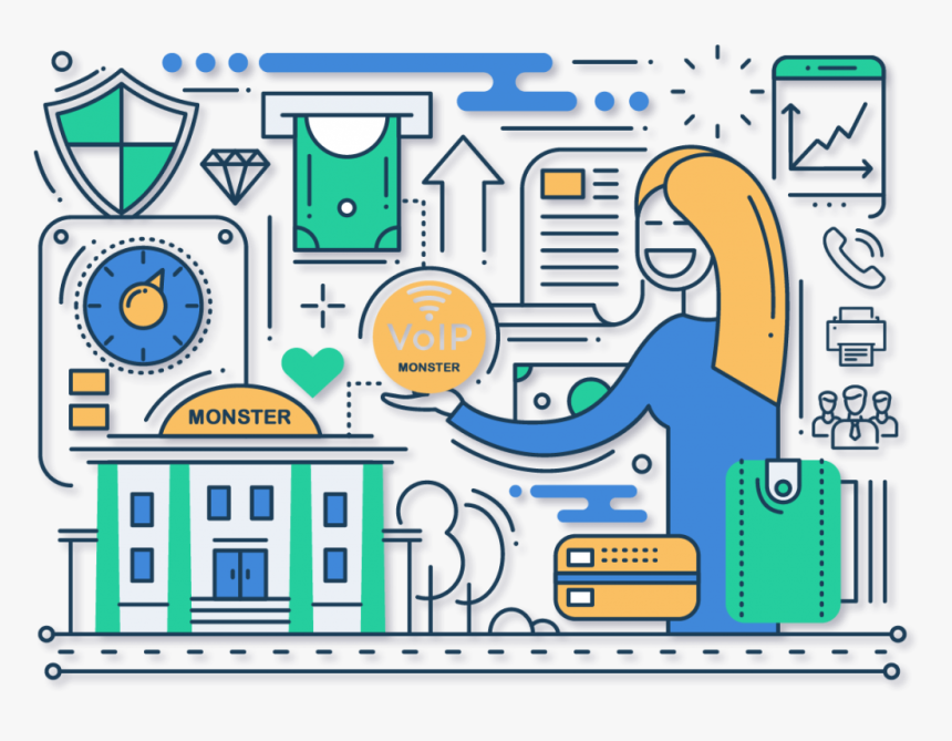 Transparent Telephone Vector Png, Png Download