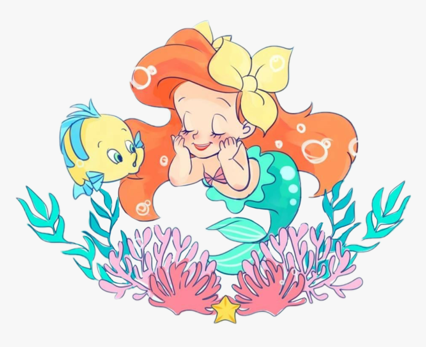 Stickers Sirenitas Clipart , Png Download - Ariel, Transparent Png
