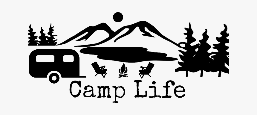 Clip Art Camp Decal Camper Pinterest - Les Beaux Malaises, HD Png Download