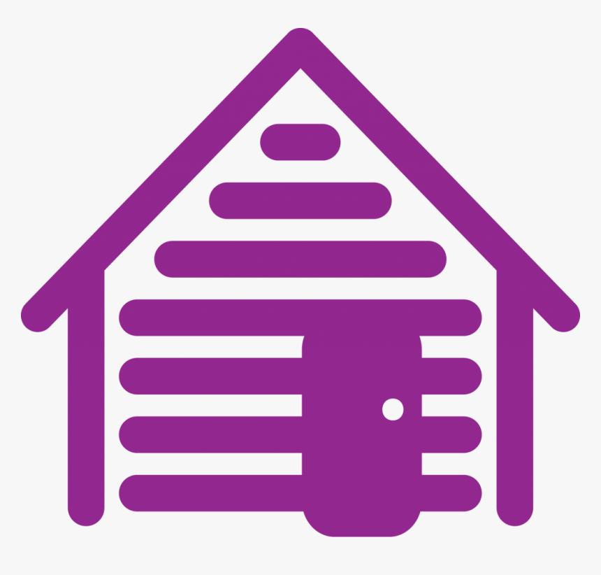 Cabin Icon Purple, HD Png Download