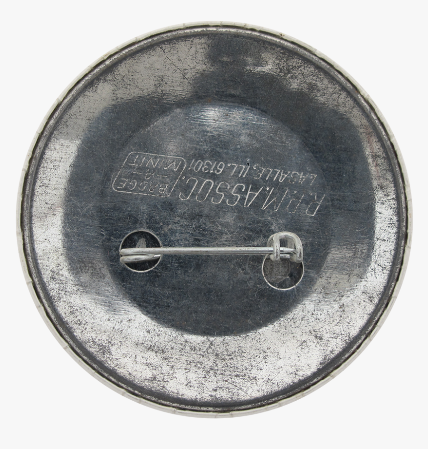 Merry Christmas Santa Button Back Innovative Button - Circle, HD Png Download