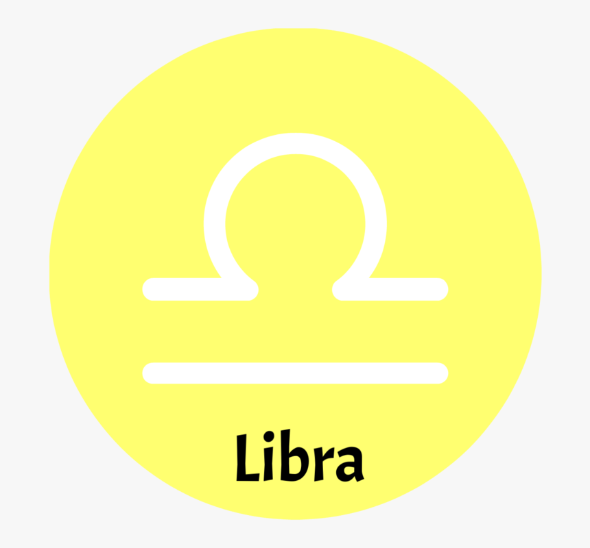 Libra Zodiac Sign - Circle, HD Png Download