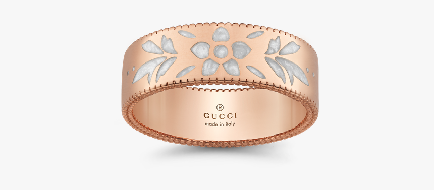 Gucci Jewelry Icon Blooms Ring - Gucci Icon Ring Yellow Gold, HD Png Download