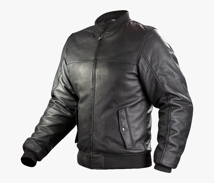 Transparent Black Bullet Png - Leather Jacket, Png Download