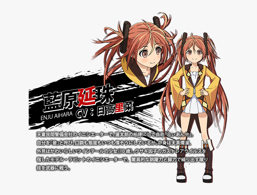 Black Bullet Enju Cosplay, HD Png Download