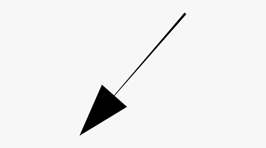 Simple Arrow - Triangle, HD Png Download