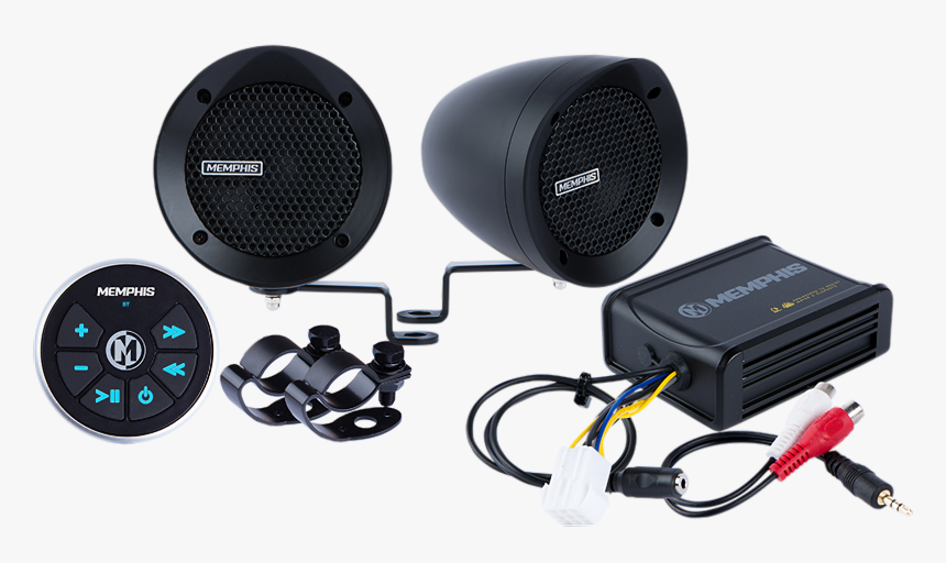 Memphis Speakers For Motorcycle, HD Png Download