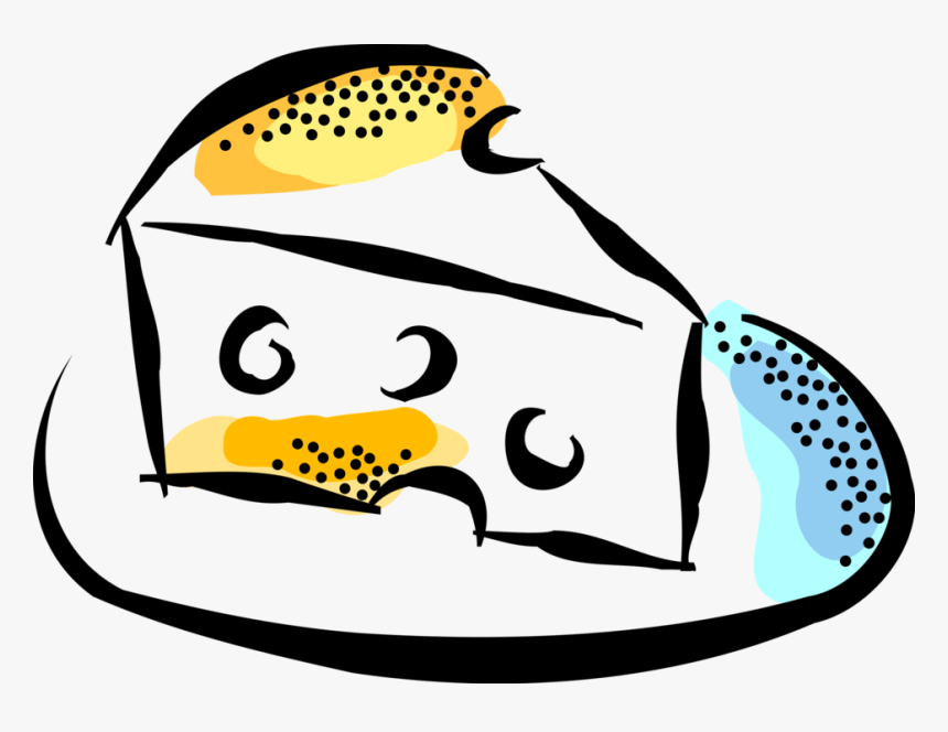 Vector Illustration Of Swiss Cheese With Holes Dairy - Hvac Leaf Guard, HD Png Download