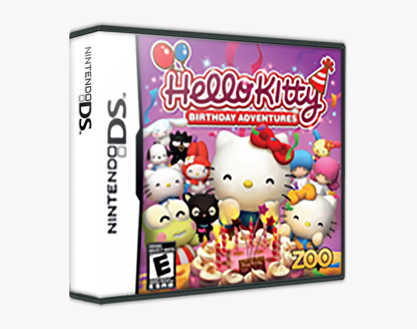 Transparent Hello Kitty Birthday Png - Nintendo Ds Hello Kitty Birthday Adventures, Png Download
