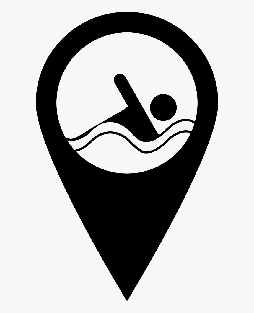 Location Png Pin Swimming Pool, Transparent Png