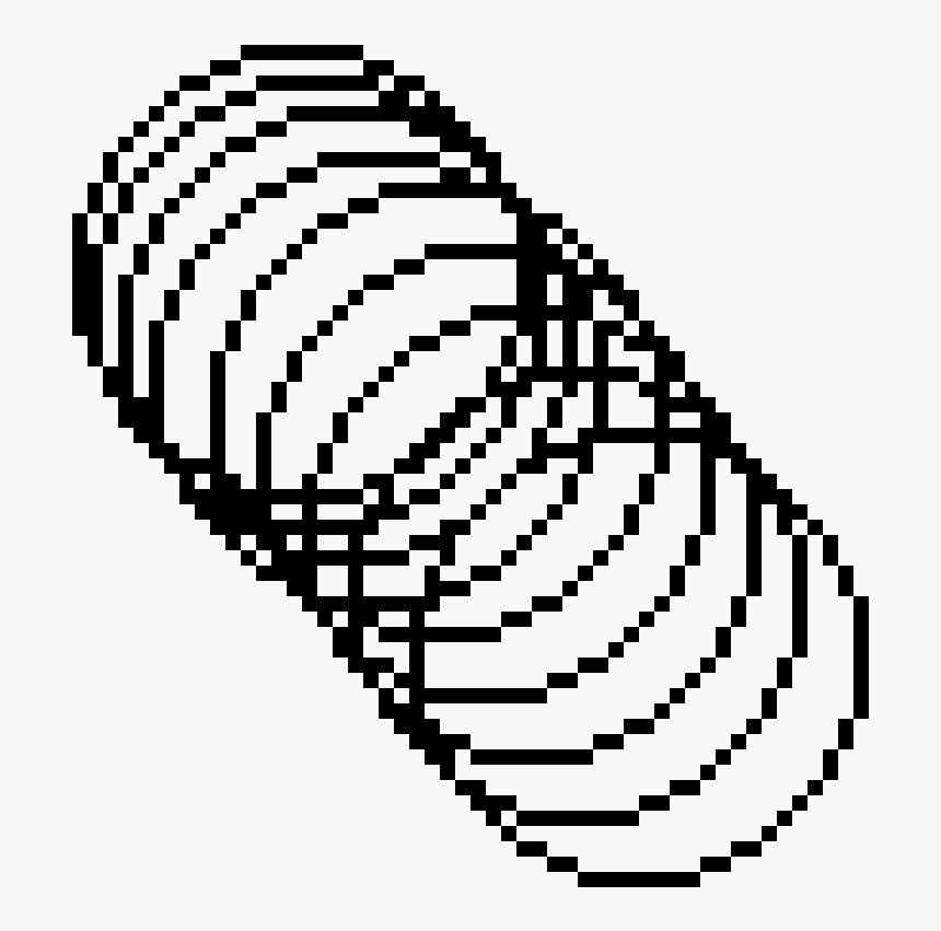 Line Art , Png Download - Frying Pan Pixel Art, Transparent Png