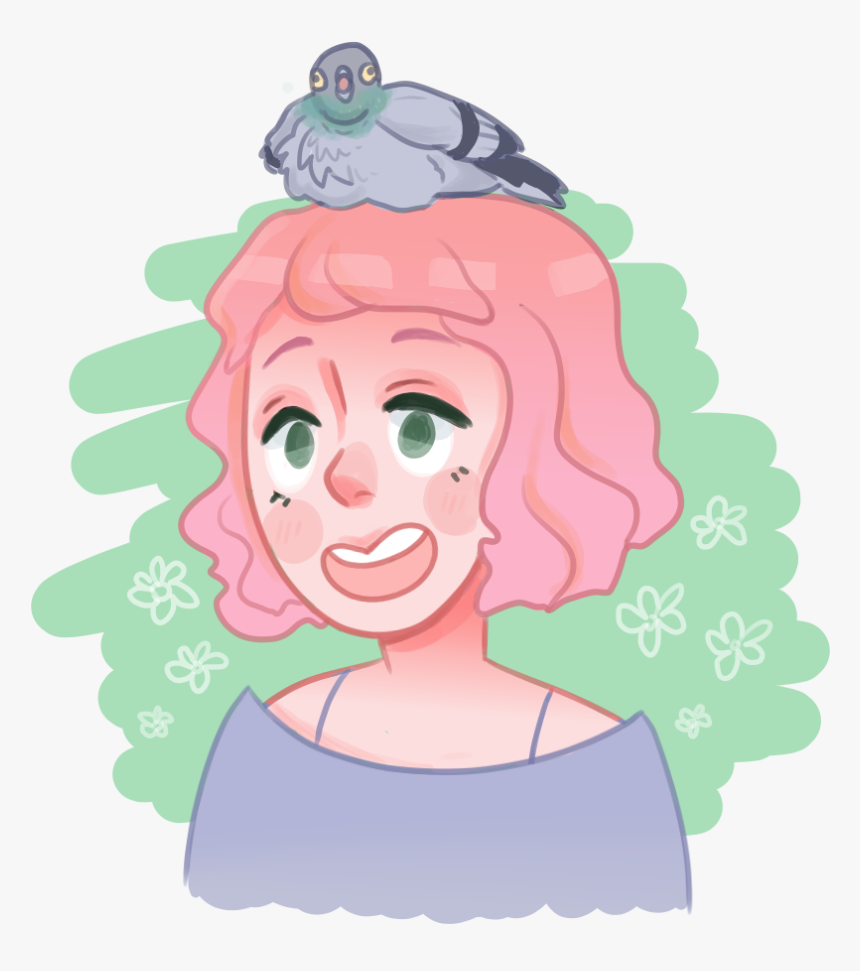 Pigeon Drawing, HD Png Download