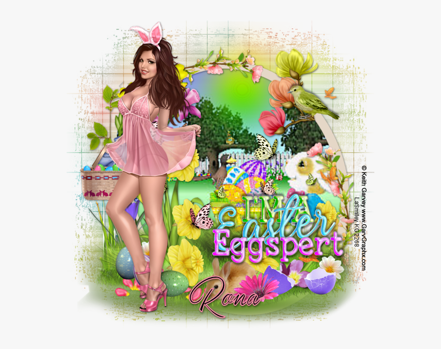 Garveyeastereggspertrona - Girl, HD Png Download