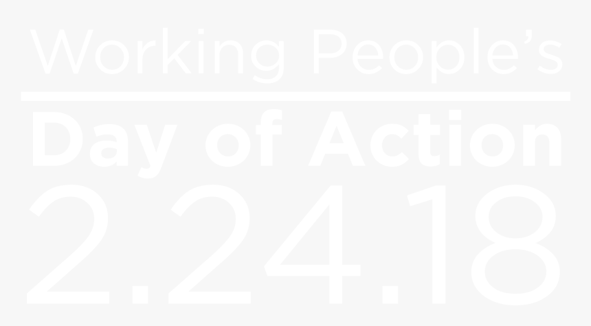 Working Peoples Day Of Action - Black-and-white, HD Png Download