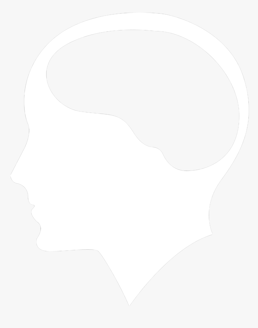 Transparent Brain Silhouette Png, Png Download
