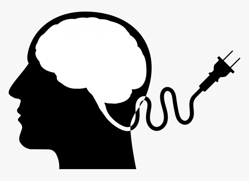 Individual Responses To Brain Stimulation Are Related - Mental Health Silhouette, HD Png Download