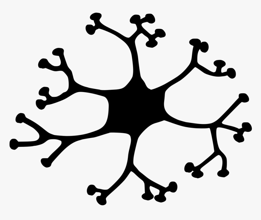 Brain Neurons Clipart - Neurona Clipart, HD Png Download