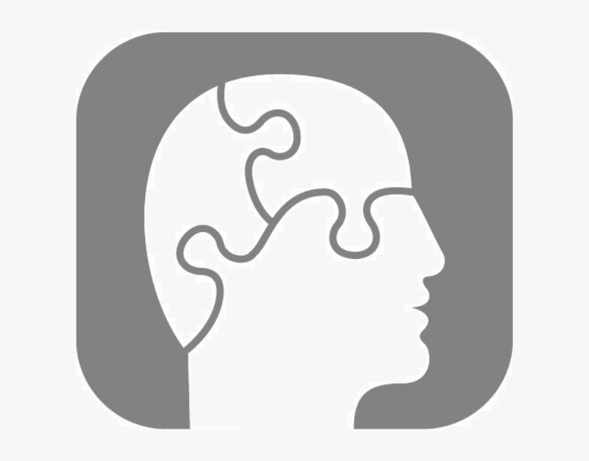 Brain Logo - Silhouette, HD Png Download