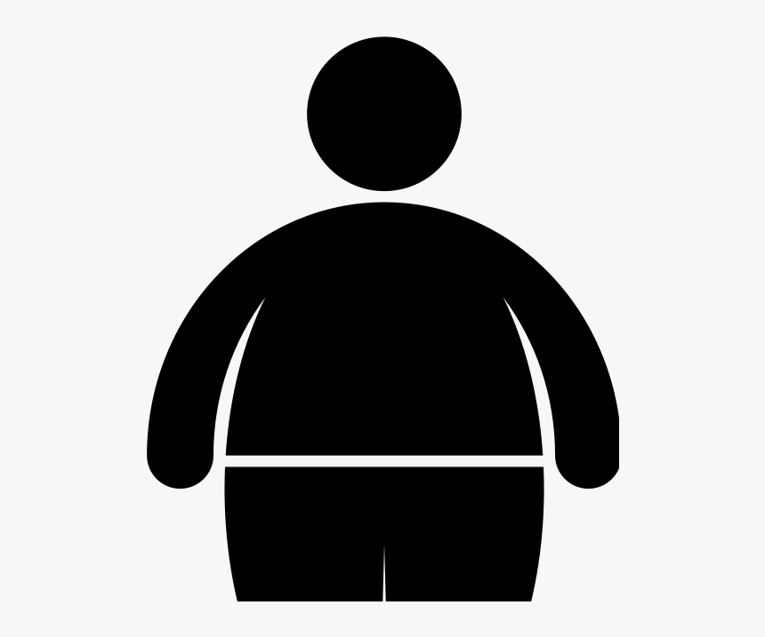 Can A Nootropic Also Suppress Hunger - Transparent Obesity Clipart, HD Png Download