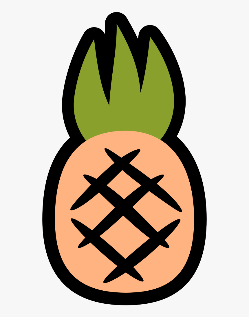 Pineapple Icon - Tropical Summer Em Png, Transparent Png