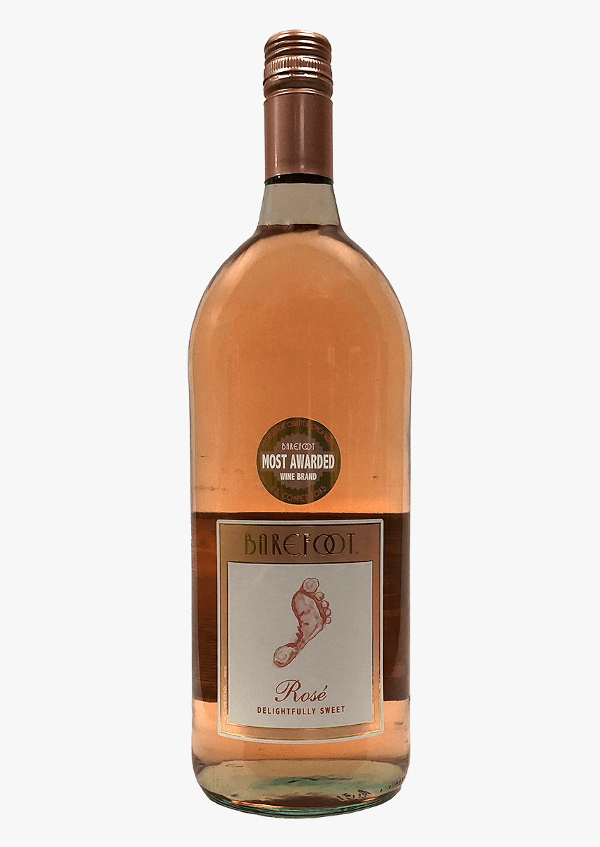 Transparent Moet Rose Png - Barefoot Wine, Png Download