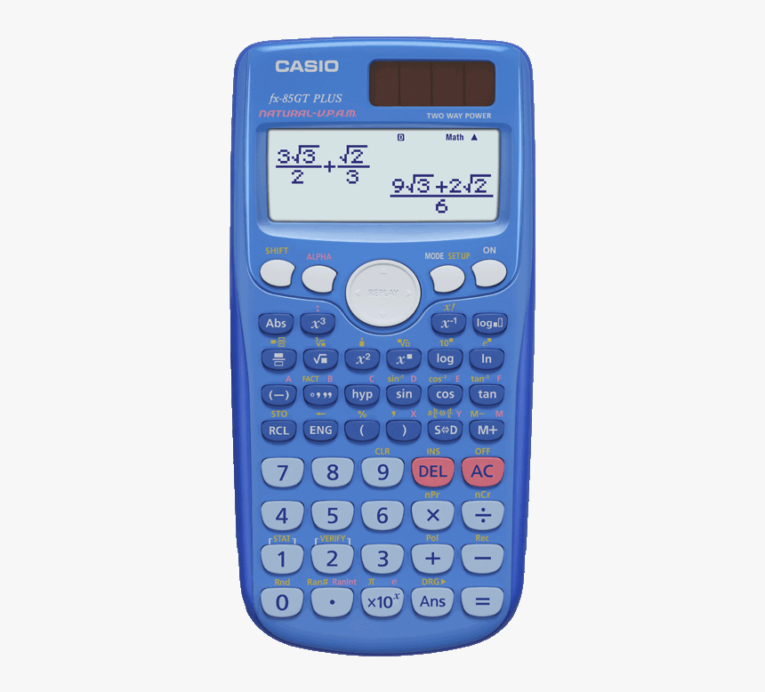 Calculator Png Transparent Images Free Download Clipart - Casio Fx 85gt Plus Calculator, Png Download