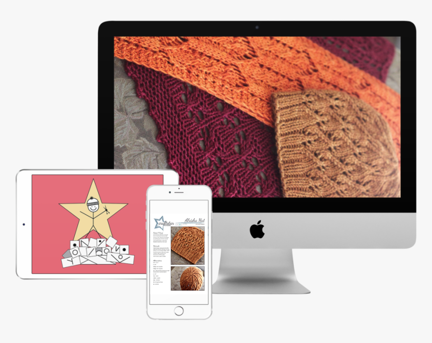 Mac Ipad Phone Mockup - Mobile Phone, HD Png Download