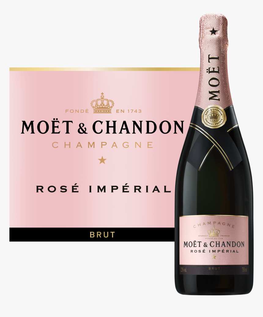 Moet & Chandon Rose Imperial Champagne - Moet & Chandon, HD Png Download