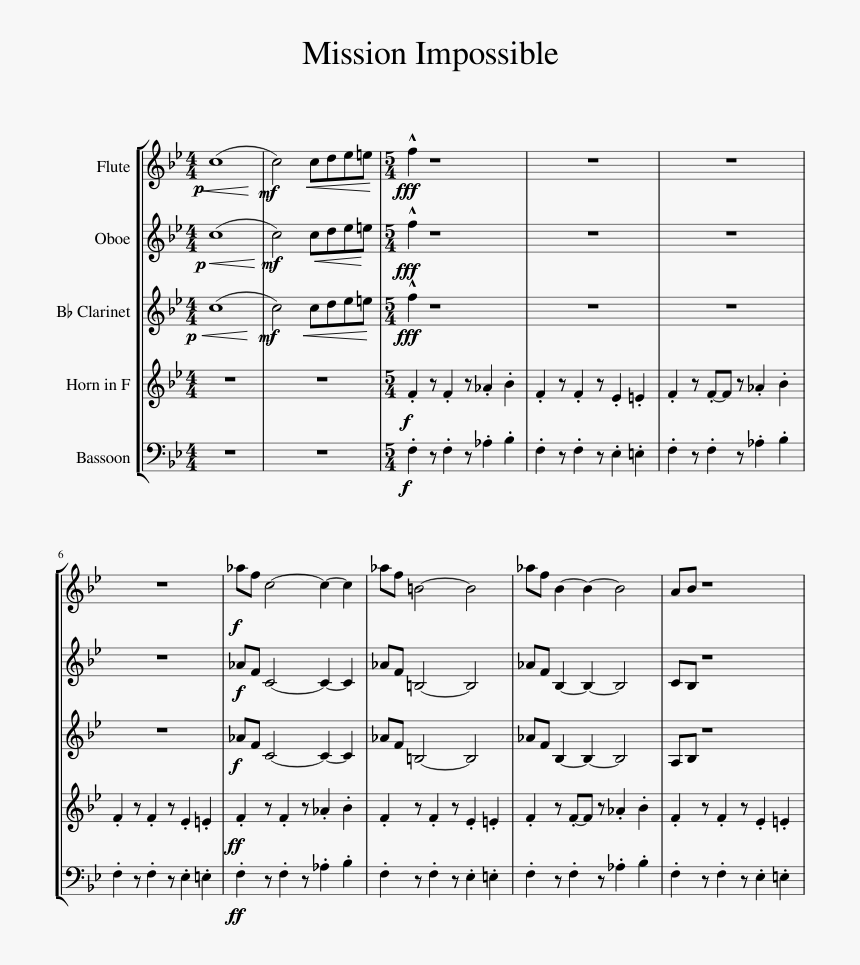 Little Drummer Boy Clarinet Sheet Music, HD Png Download