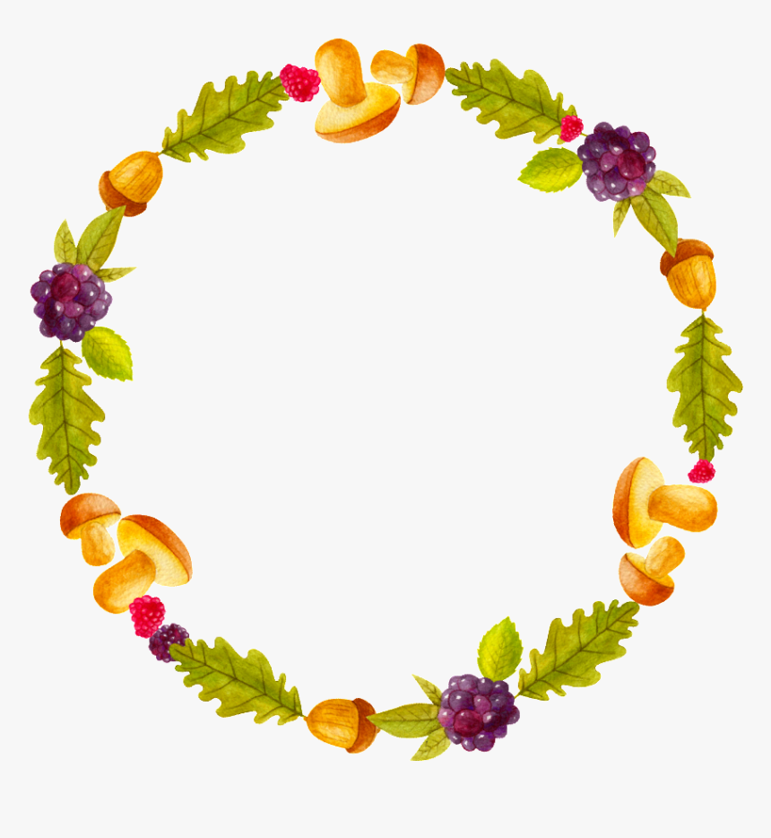 Cartoon Cute Fruit Vegetable Ring Transparent - Fruits And Vegetables Cartoon Png, Png Download