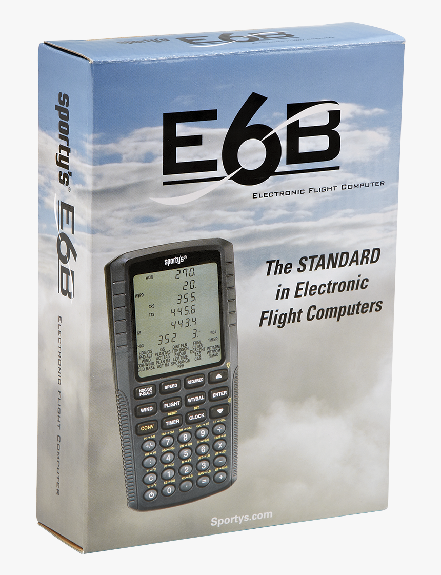 E6b Electronic Flight Calculator, HD Png Download
