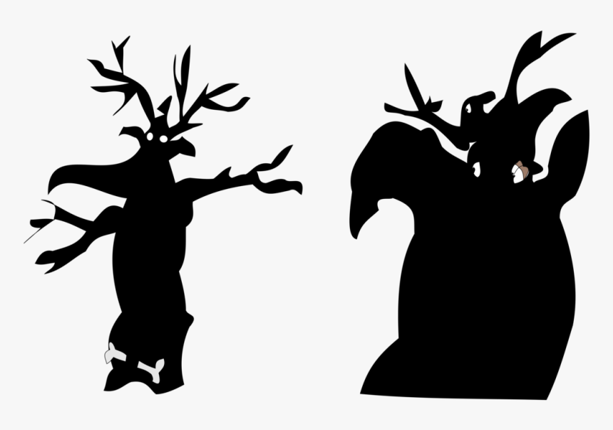 Silhouette Frankenstein S Monster The Land Before Time - Land Before Time Silhouette, HD Png Download