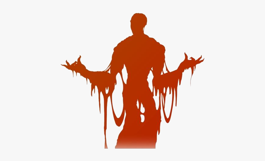 Transparent Monster Silhouette - Slime Monster Art, HD Png Download
