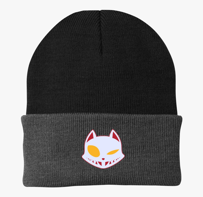Sihouette Pussy Monster Port Authority Knit Cap - Beanie, HD Png Download