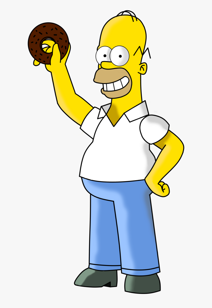 Homer Simpson By 4eyez95 - Homer Simpson Png, Transparent Png