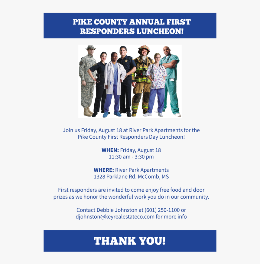Veterans And First Responders, HD Png Download