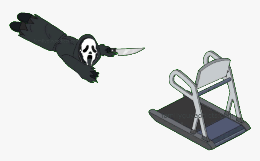 Ghostface Train To Kill - Ghostface Family Guy, HD Png Download