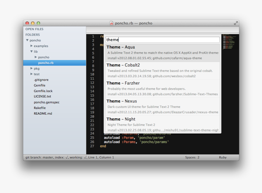 Screen Shot 2013 04 08 At - Sublime Text Who Called, HD Png Download