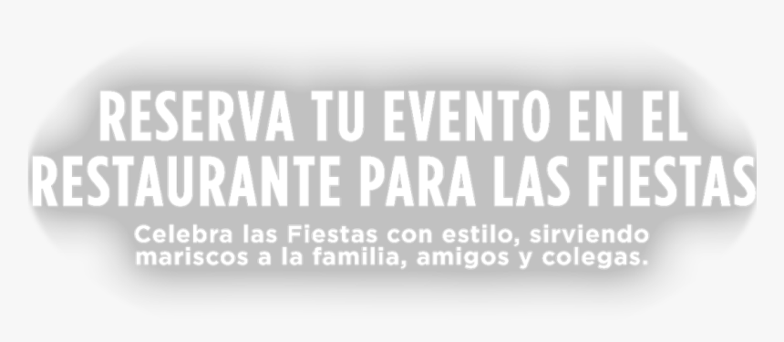 Reserva Tu Evento En Elrestaurante Para Las Fiestas, - Wildlife Conservation Society, HD Png Download