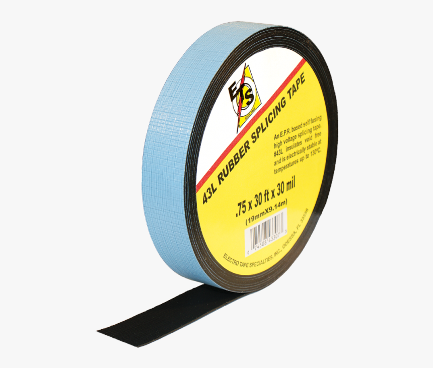 Electro Tape 43l 30 Mil High Voltage Rubber Linered - Label, HD Png Download